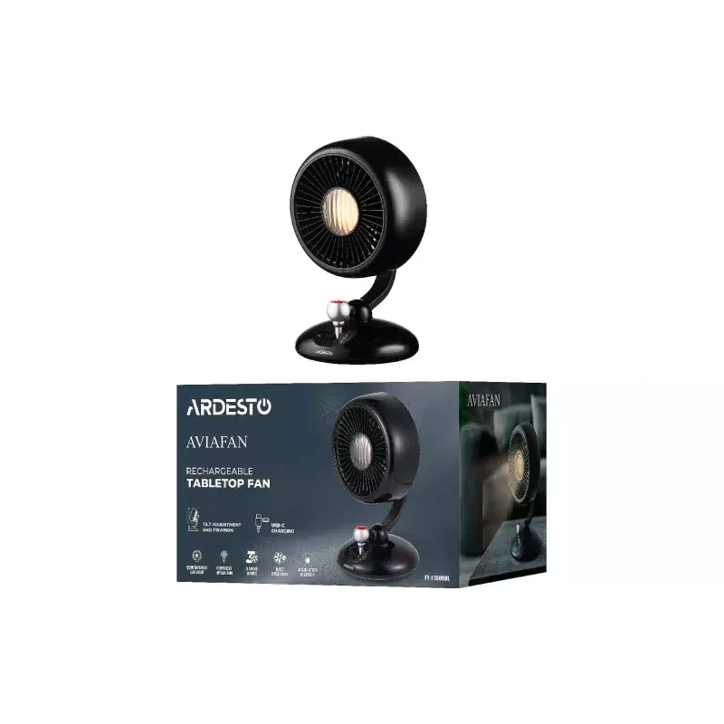 مروحة طاولة Ardesto AviaFan, Black (FT-F3600BL)