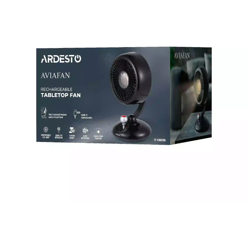 مروحة طاولة Ardesto AviaFan, Black (FT-F3600BL)