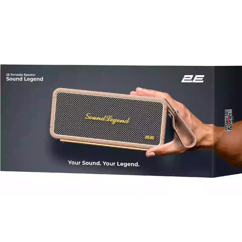 Акустична система 2E SoundLegend (2E-BSSLWBN), 80 Вт, Brown