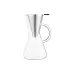 Chemex para preparar café com filtro Ardesto Black Mars, Transparent (AR0706CMB)