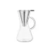 Chemex para preparar café com filtro Ardesto Black Mars, Transparent (AR0706CMB)