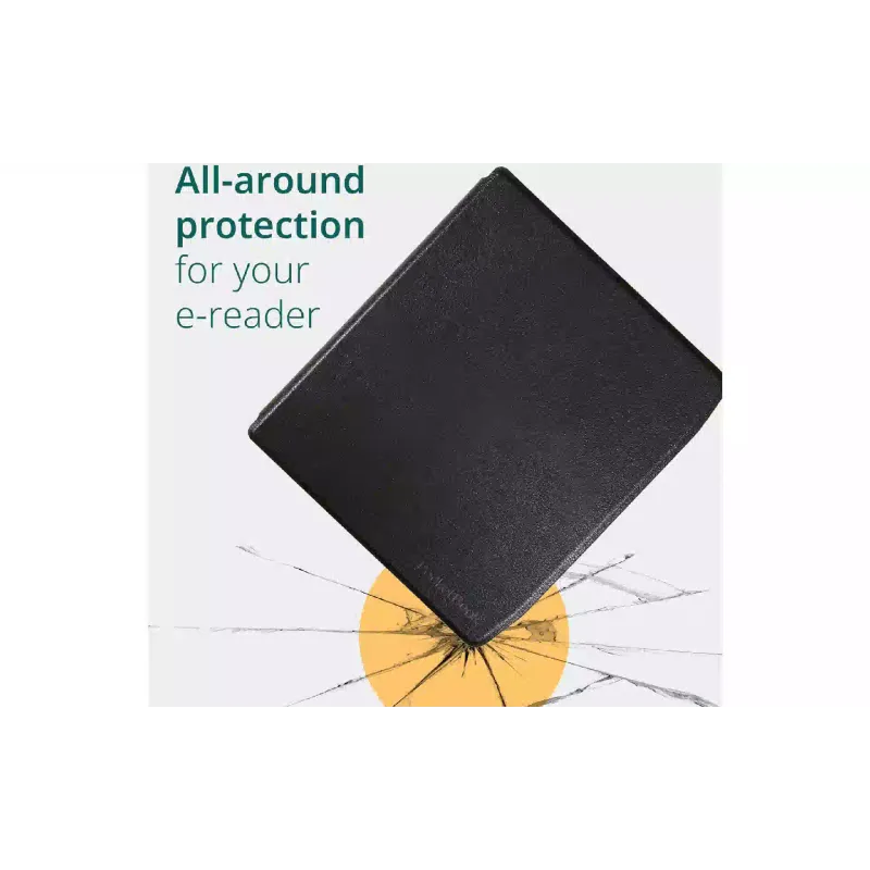 E-könyv borító Pocketbook 700 Shell series, Black (HN-SL-PU-700-BK-WW)