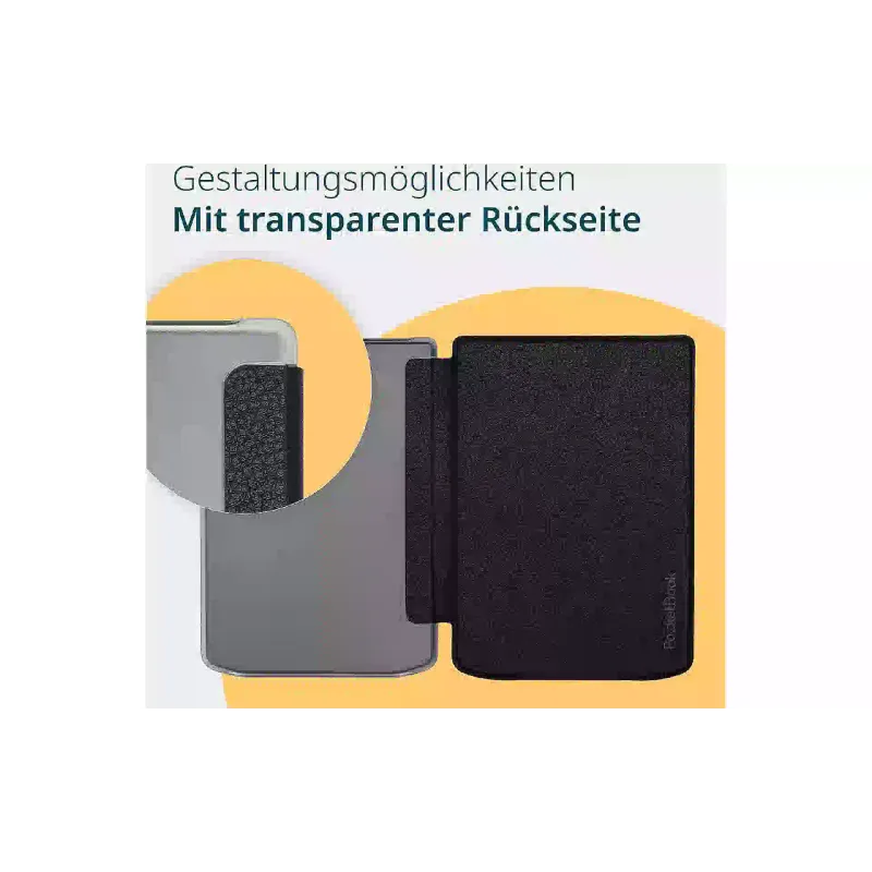 Чохол для електронної книги Pocketbook 619/629/634 Shell-Strap series (SH-TR-634-BK-WW), Black