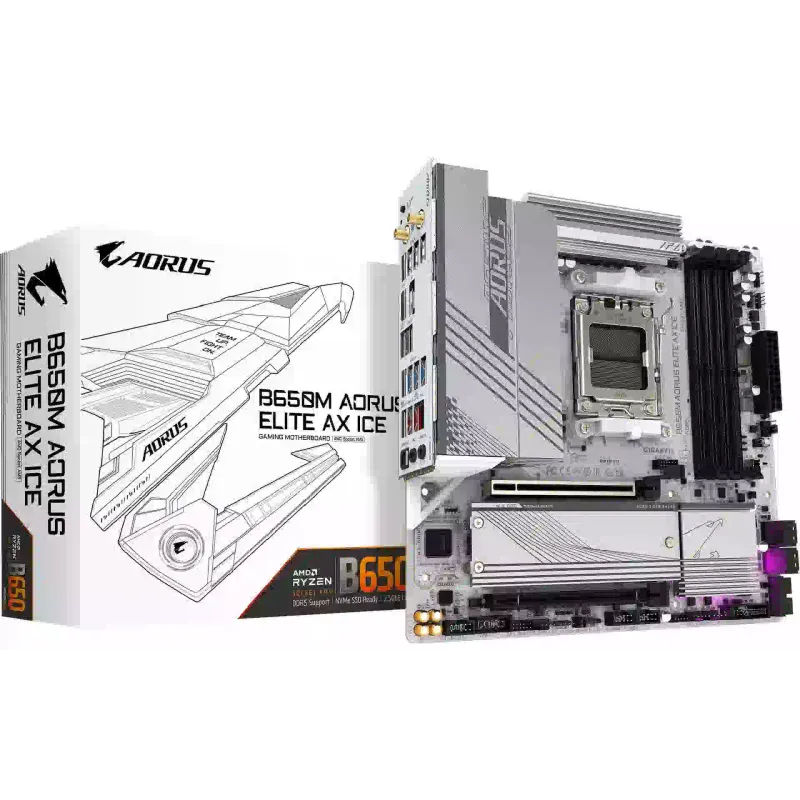 Μητρική πλακέτα Gigabyte Elite B650M (B650M A ELITE AX ICE)