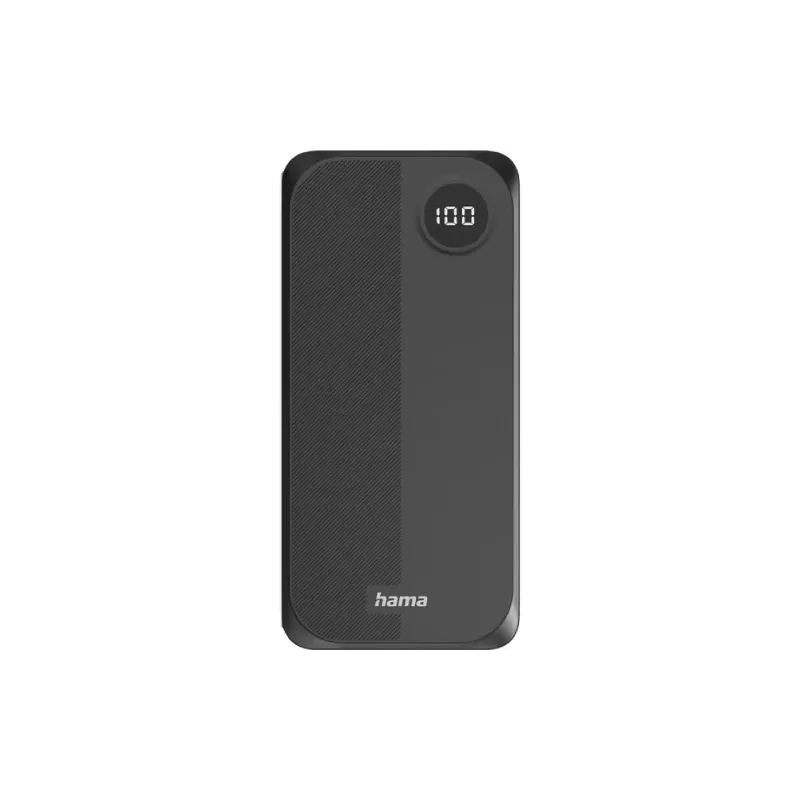 Powerbank Hama 20000 mAh, Black (00201755)