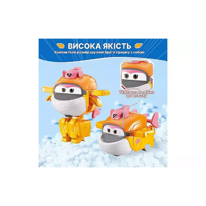 شخصية المتحول Super Wings Transform-a-Bots Tiki (EU780059)