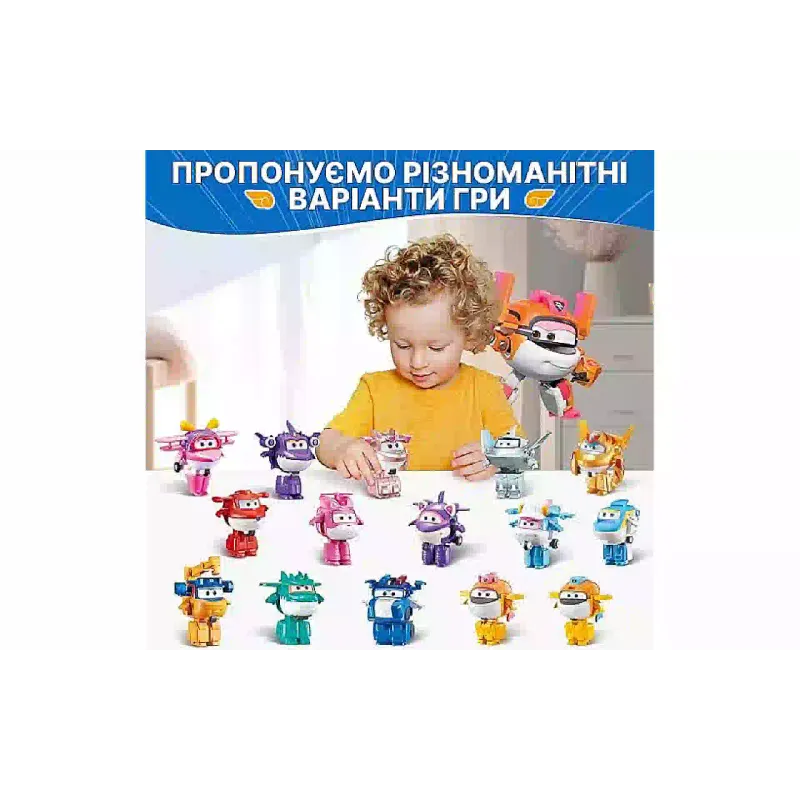 شخصية المتحول Super Wings Transform-a-Bots Tiki (EU780059)
