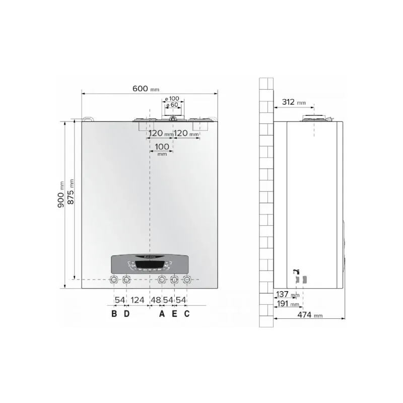 Котел газовий Ariston (3302127)