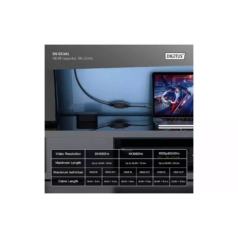 Повторювач Digitus (DS-55341)
