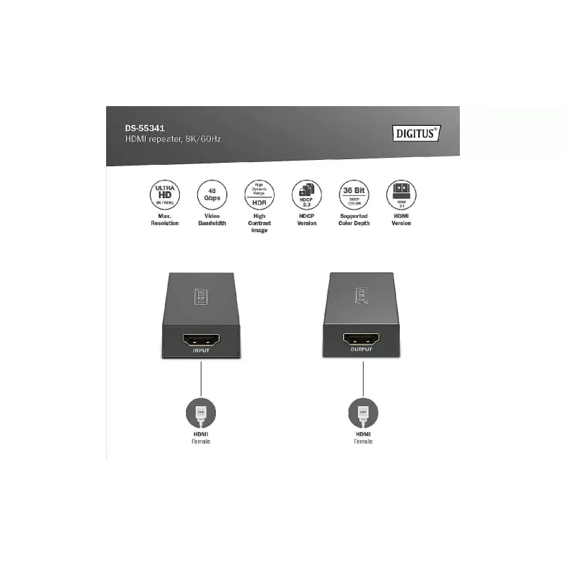 Повторювач Digitus (DS-55341)