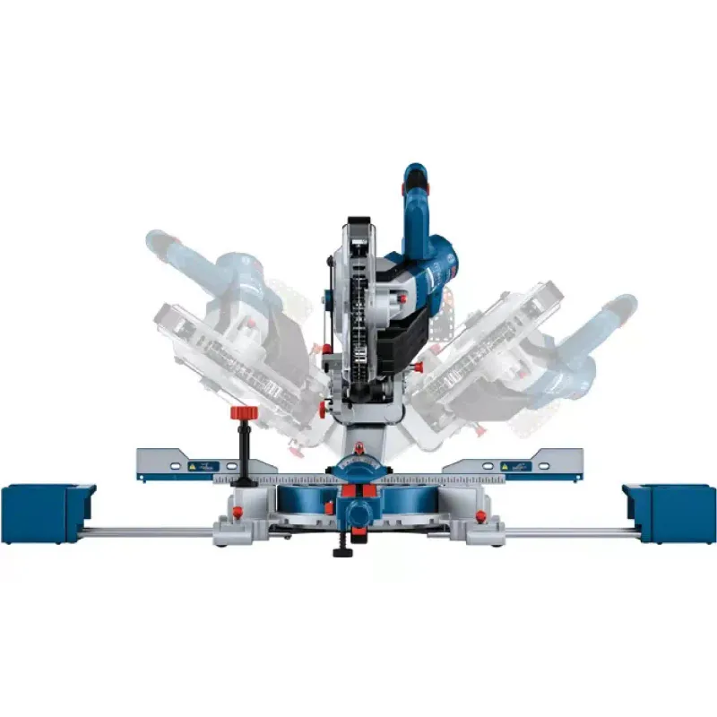 Пила торцювальна Bosch Professional GCM 18V-216 D (0.601.B51.000), акумуляторна, без АКБ та ЗУ