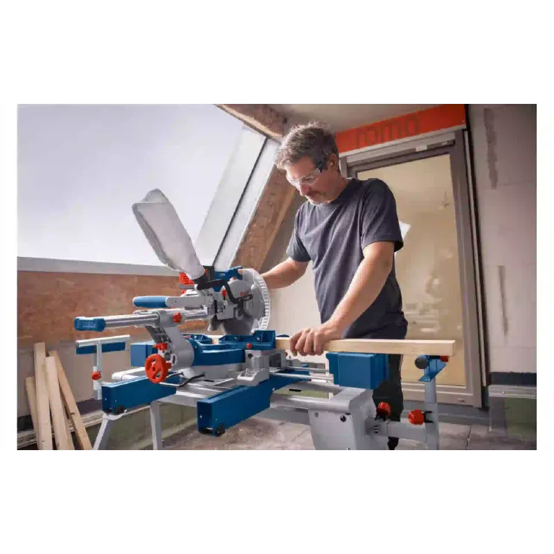 Пила торцювальна Bosch Professional GCM 18V-216 D (0.601.B51.000), акумуляторна, без АКБ та ЗУ