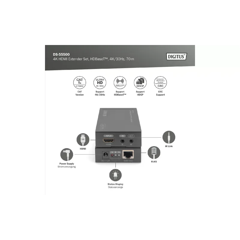 Komplet Digitus (DS-55500)