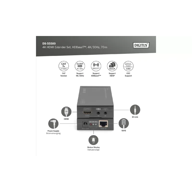Komplet Digitus (DS-55500)