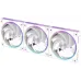 مروحة العلبة Zalman, White (ZM-DF120RWHITE)