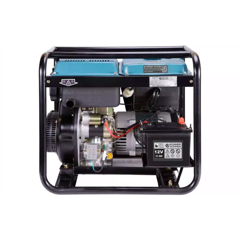 Генератор дизельный Konner&Sohnen EURO V, 6.5 кВт, 1/3 фазы, электростартер (KS 9100HDE 1/3 ATSR-2)