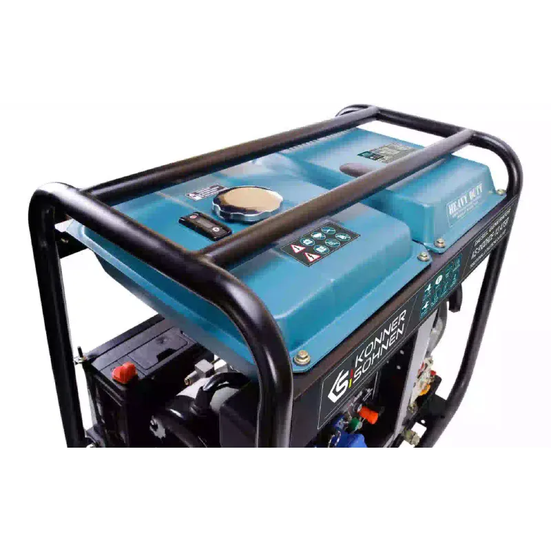 Генератор дизельный Konner&Sohnen EURO V, 6.5 кВт, 1/3 фазы, электростартер (KS 9100HDE 1/3 ATSR-2)