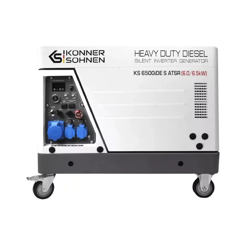 Генератор дизельний інверторний Konner&Sohnen (KS 6500IDESATSR), 6.5 кВт