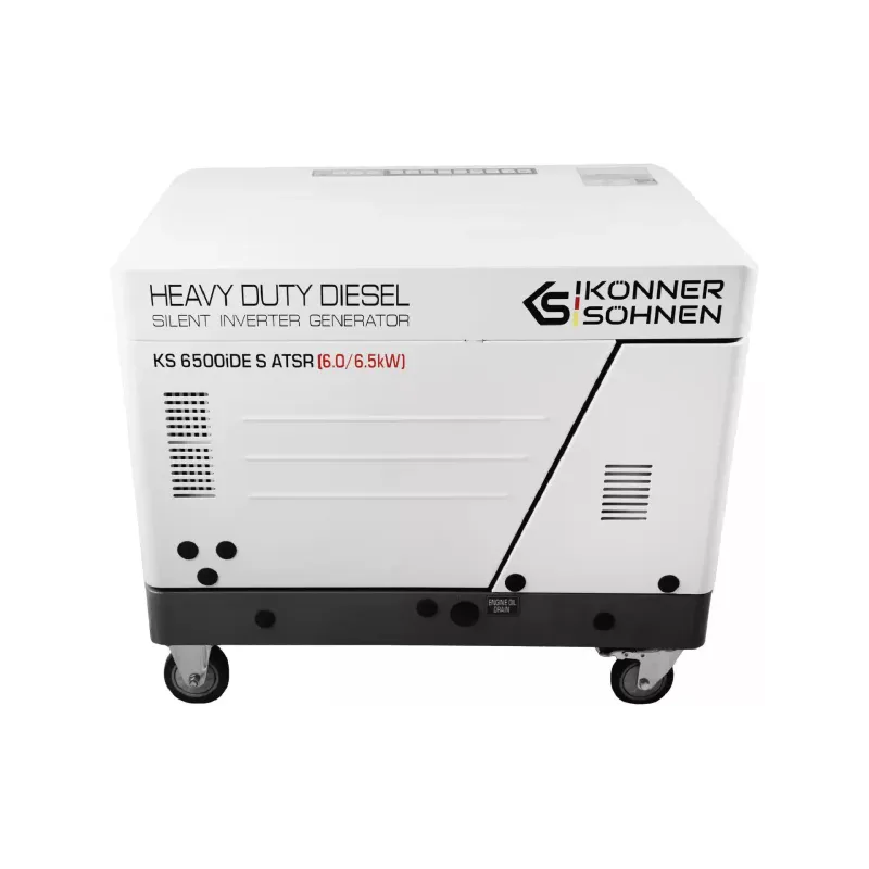 Генератор дизельний інверторний Konner&Sohnen (KS 6500IDESATSR), 6.5 кВт