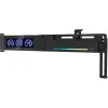 حامل VGA مع شاشة عرض Zalman ZM-VS3 DS, Black (ZM-VS3DSBLACK)