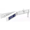 حامل VGA مع شاشة عرض Zalman ZM-VS3 DS, White (ZM-VS3DSWHITE)