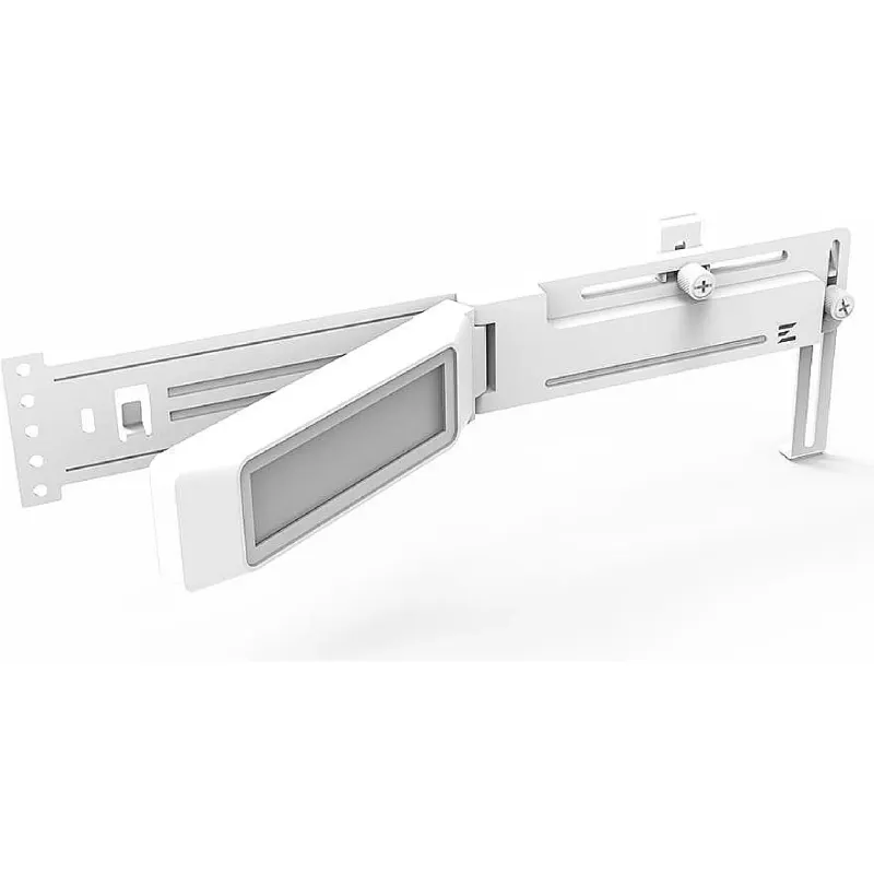 حامل VGA مع شاشة عرض Zalman ZM-VS3 DS, White (ZM-VS3DSWHITE)