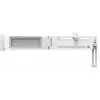 حامل VGA مع شاشة عرض Zalman ZM-VS3 DS, White (ZM-VS3DSWHITE)