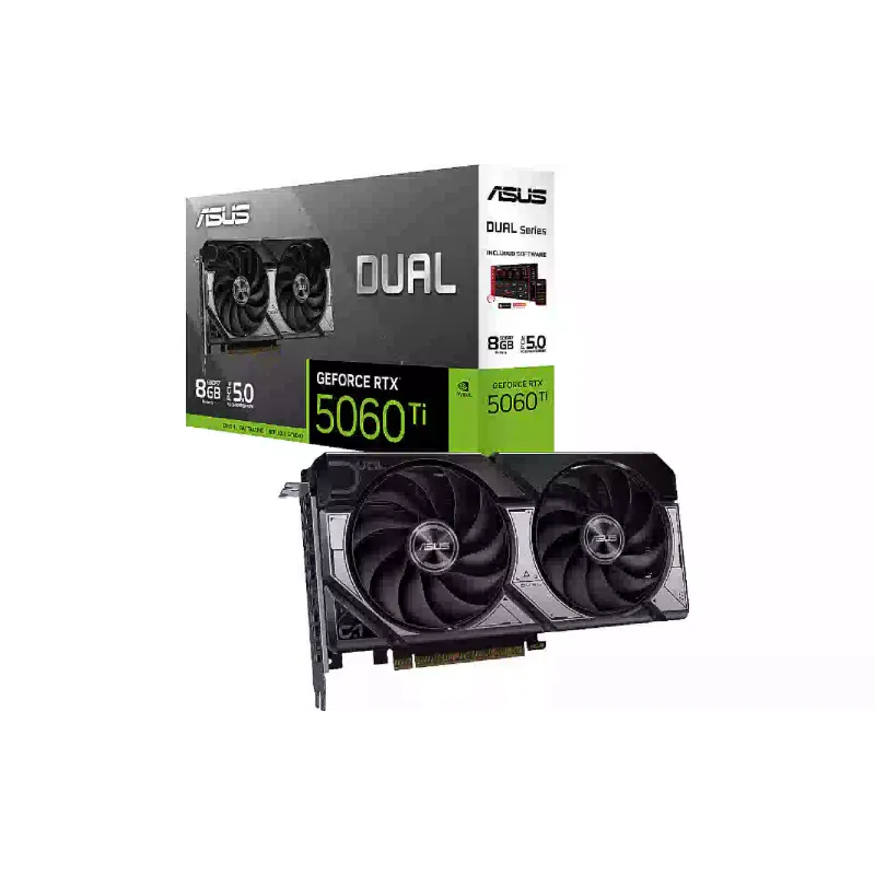 بطاقة الفيديو Asus GeForce RTX 5060Ti (90YV0MP3-M0NA00)