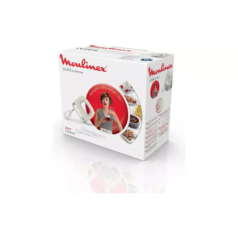 Миксер Moulinex Soleil, 200 Вт (HM211A11)