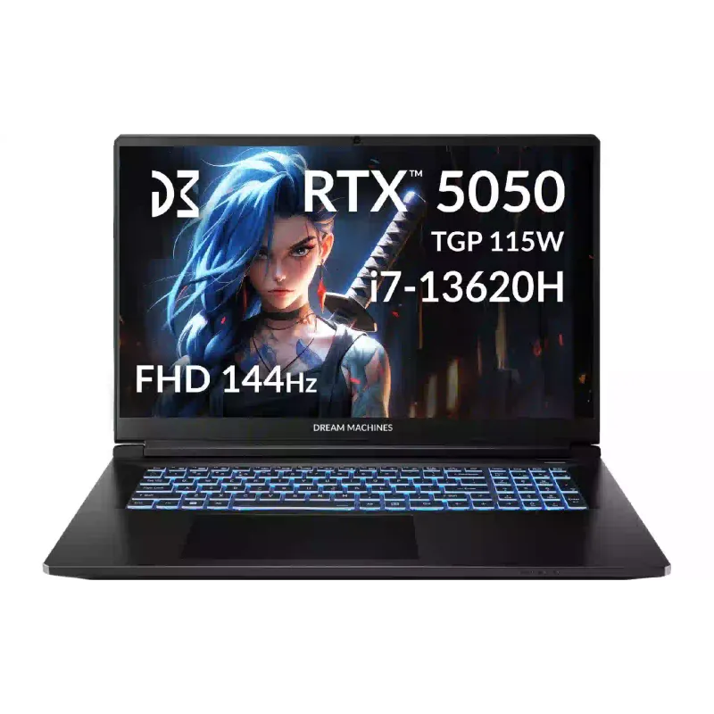 Ноутбук Dream Machines (RG5050-17UA31), Black