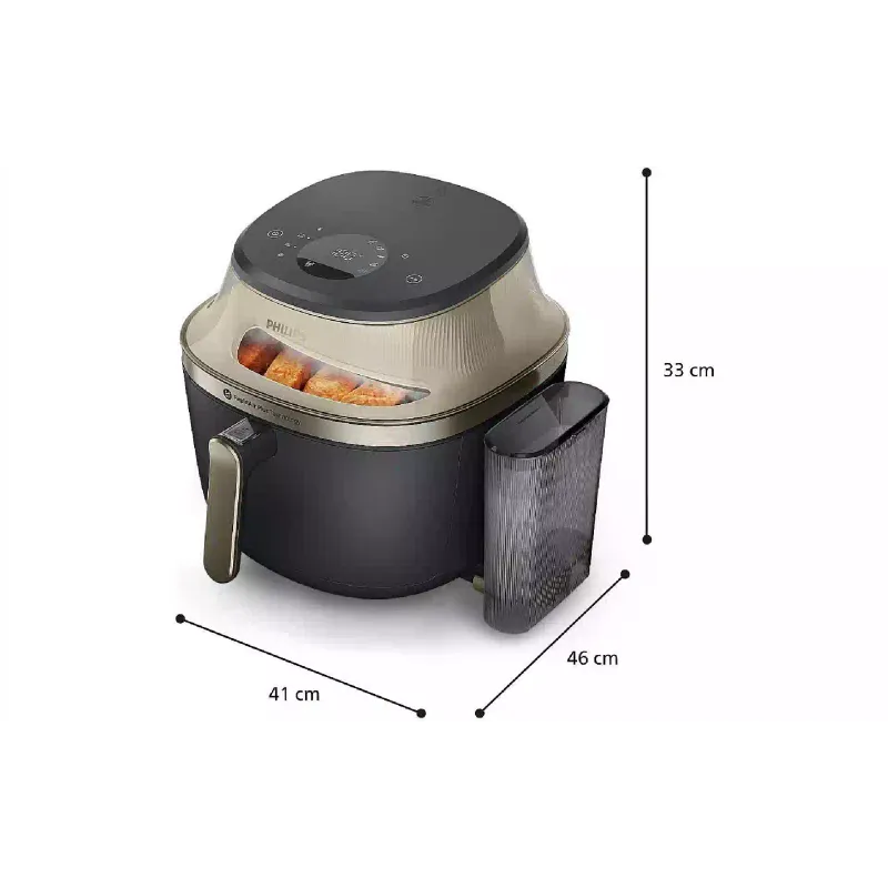 Мултифурна Philips Series 5000 OVI SteamFry, Black (NA547/07)