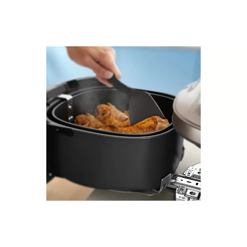 Мултифурна Philips Series 5000 OVI SteamFry, Black (NA547/07)