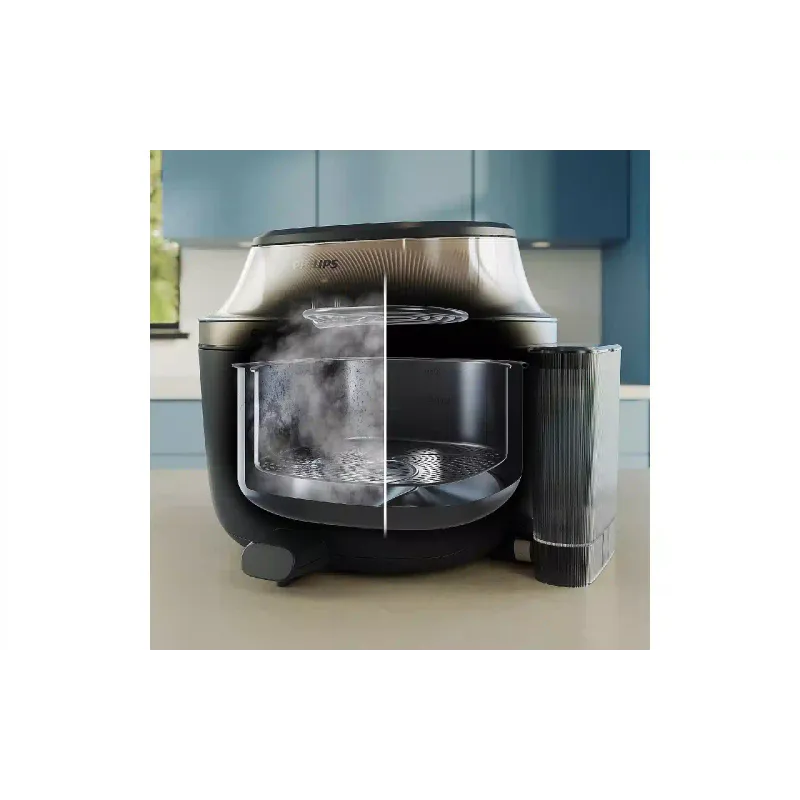 Мултифурна Philips Series 5000 OVI SteamFry, Black (NA547/07)