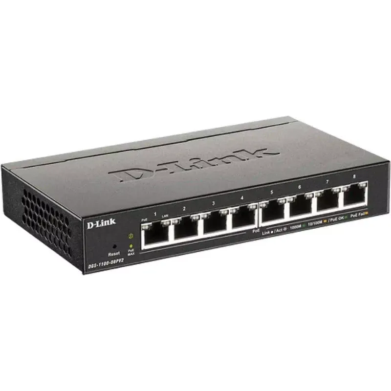 يُحوّل D-Link (DGS-1100-08PV2)