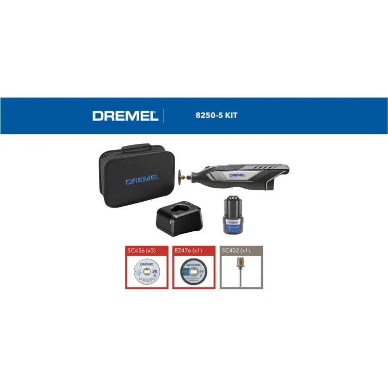 Csiszoló- és gravírozógép Dremel 8250-5 (F.013.825.0JA)