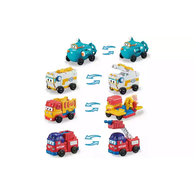 Figurica Super Wings Mini Team Vehicles (EU740130F)