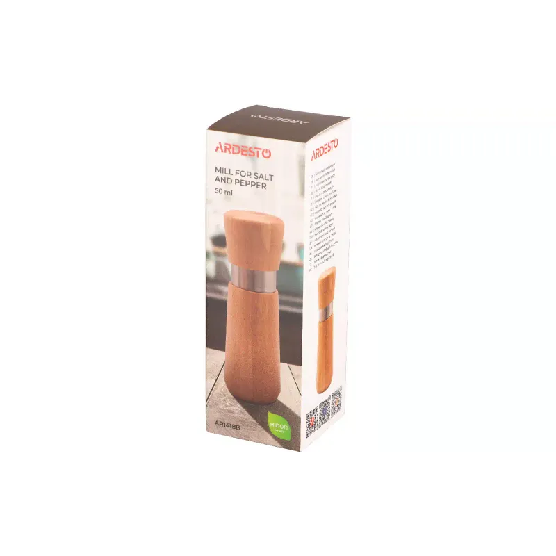 Salt and pepper mill Ardesto Midori (AR1418B)