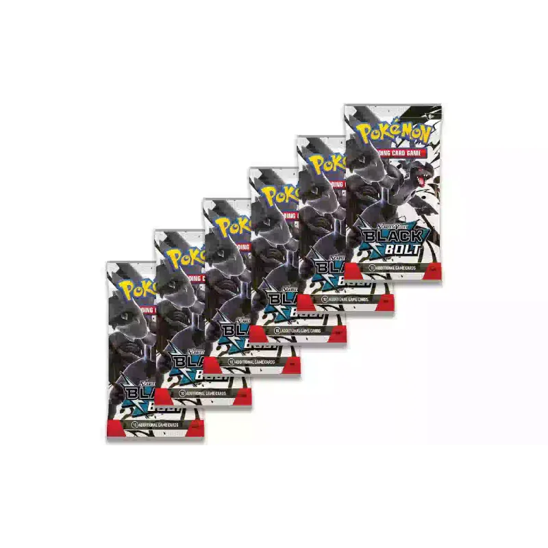 Карткова гра Pokemon TCG Black Bolt Booster Bundle Collection SV10.5 (196214118393)