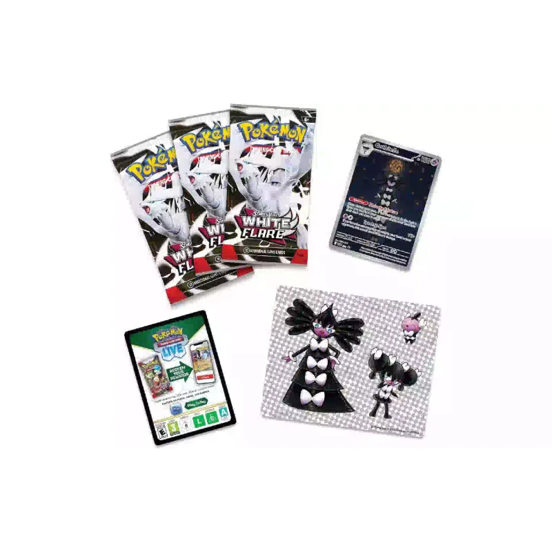 Παιχνίδι με κάρτες Pokemon TCG White Flare - Tech Sticker Collection SV10.5 (196214118638)