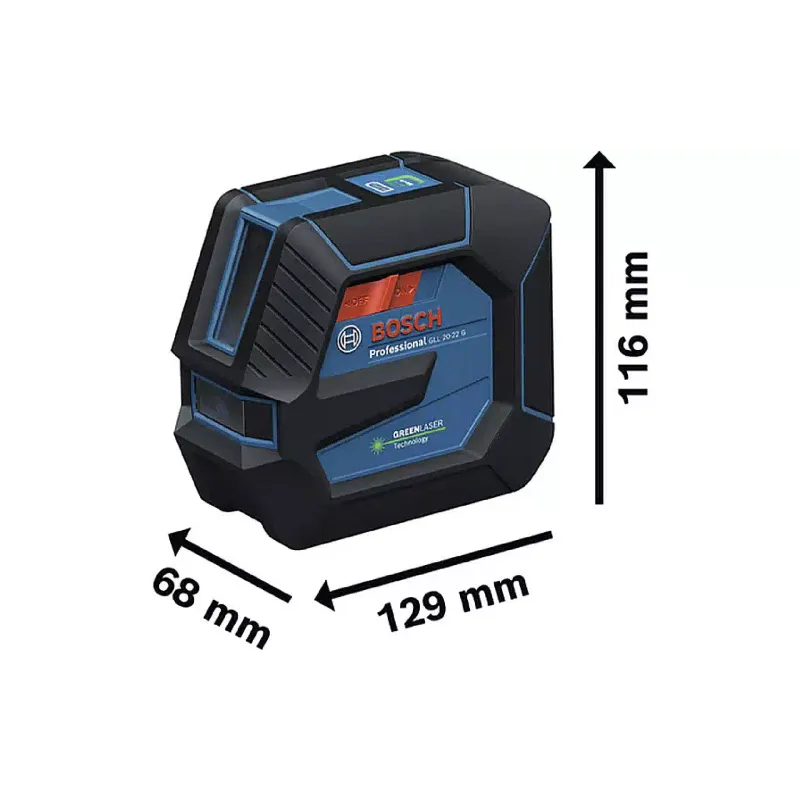 Нівелір лазерний Bosch Professional GLL 20-22 G (0.601.065.600)