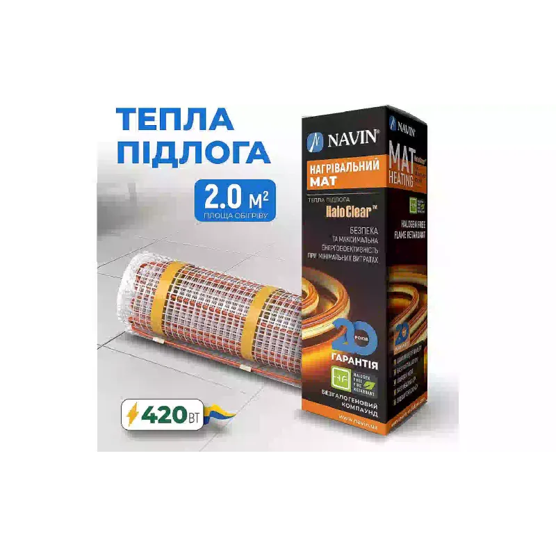 Grelna preproga Navin HaloClear (41-001022-0420)