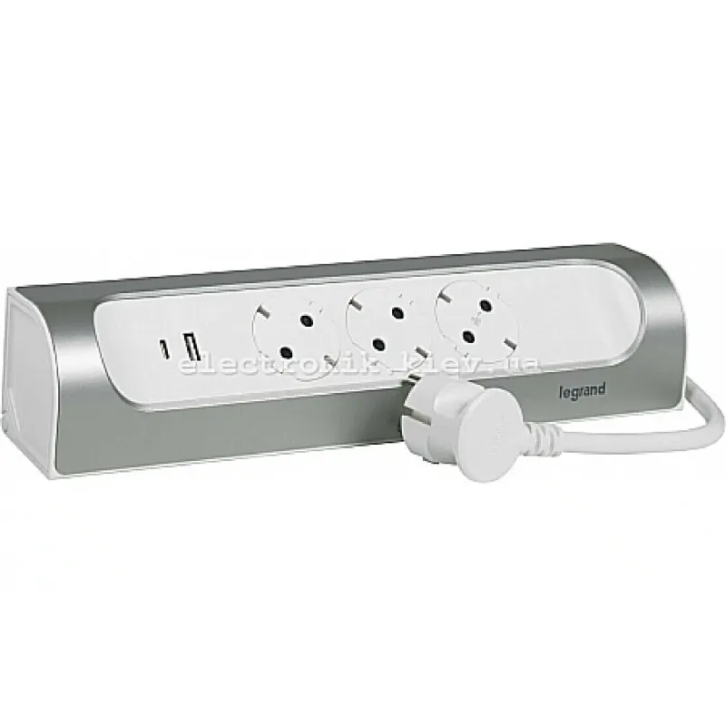Network extension cord Legrand, White (694504)