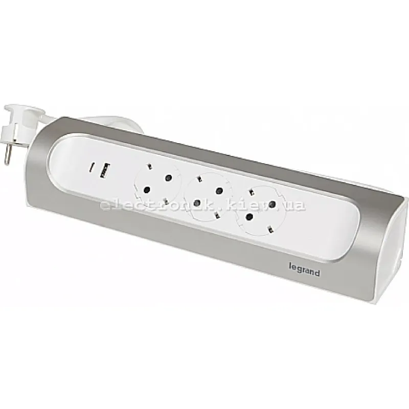 Network extension cord Legrand, White (694504)