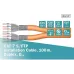 Twisted pair cable Digitus Cat 7 S-FTP (DK-1743-VH-10), Orange Twisted pair cable Digitus Cat 7 S-FTP (DK-1743-VH-10), Orange