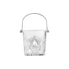 Balde de gelo com pinça Ardesto Alba, Transparent (AR5044)