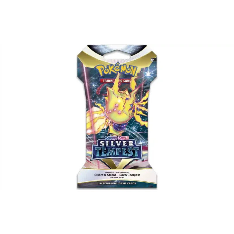 بوكيمون Pokemon TCG Silver Tempest Sleeved Booster Pack (820650850929)