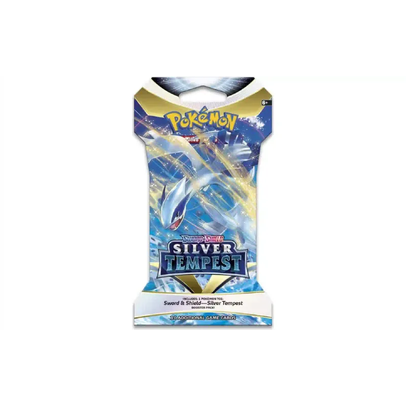 بوكيمون Pokemon TCG Silver Tempest Sleeved Booster Pack (820650850929)