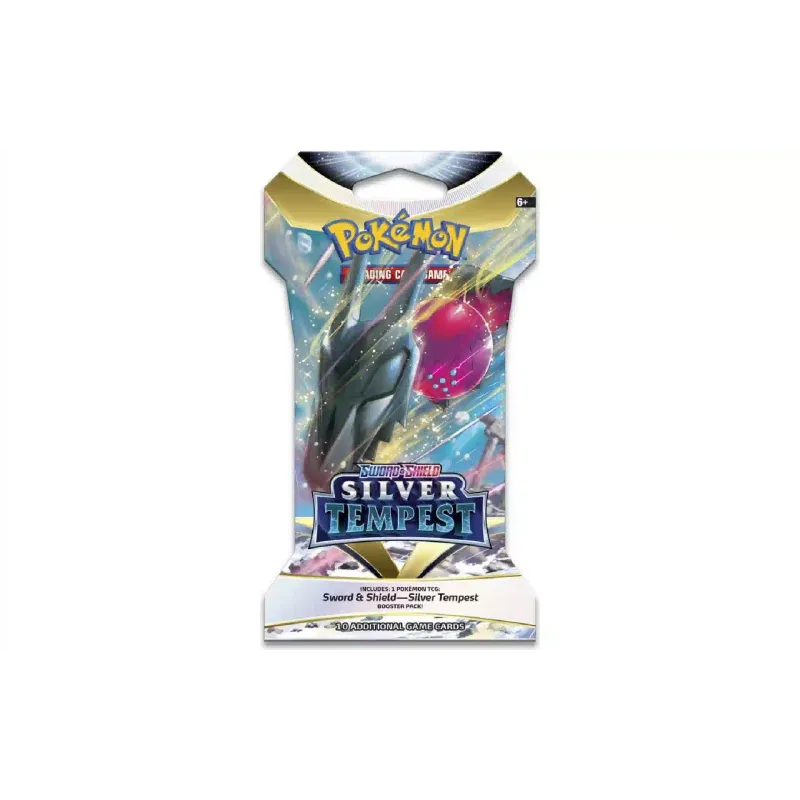 بوكيمون Pokemon TCG Silver Tempest Sleeved Booster Pack (820650850929)