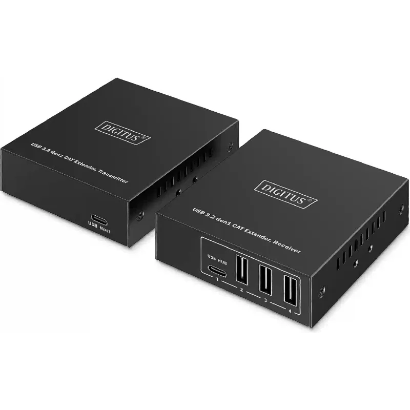 Подовжувач Digitus  Black (DA-73121)
