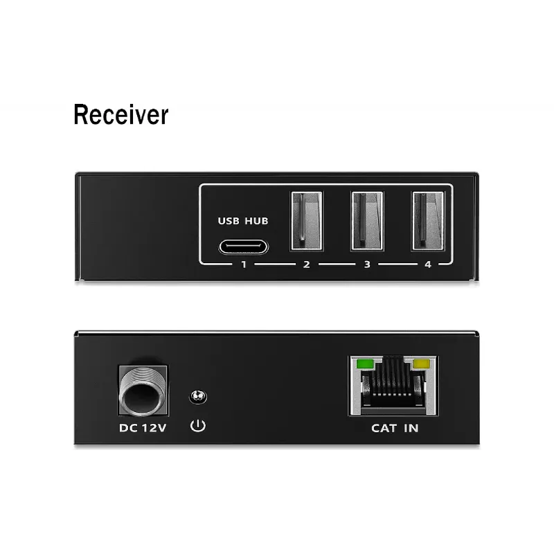Подовжувач Digitus  Black (DA-73121)